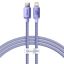 Baseus Crystal Shine USB-C Lightning Cable 20W 1,2m Purple