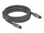 DeLock Toslink male - male Standard Cable 3m Anthracite