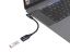 Conceptronic  ABBY19B USB-C 90° angled to USB-A OTG Adapter Black