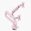 Arozzi Alzare Neo Duo Gas Spring Monitor Arm Pink