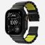 Nomad Stratos Band FKM for AW 45/46/49mm Black Titanium Volt