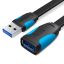 Vention USB 3.0 Extender Cable 3m Black/Blue