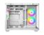 ID-COOLING VIEW 500 ARGB WH Tempered Glass White