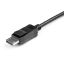 Startech HDMI to DisplayPort 4k 30Hz cable 2m Black