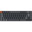Keychron K7 Gateron RGB Backlight ISO vezeték nélküli angol gaming Hot-swap Gateron Optical Blue mechanikus billentyűzet