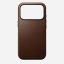 Nomad Modern Leather Case for iPhone 17 Pro Brown