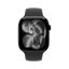 Apple Watch S11 GPS 42mm Jet Black Aluminium Case with Black Sport Band - S/M