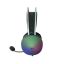 WHITE SHARK FIREFLY-B, GH-2342-B gamer fejhallgató, fekete/RGB, (3.5 Jack)