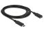 DeLock Extension cable SuperSpeed USB (USB 3.1 Gen 1) USB Type-C male > female 3 A 1.5m Black