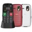 GIGASET GL30 mobiltelefon, idősek számára, Dual SIM, fekete