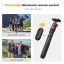 K&F Concept Tripod Phone Selfie Stick with Bluetooth Remote Control + Gopro Adapter Black/Orange