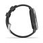 Garmin Approach S44 Silver Aluminum Bezel with Black Silicone Band