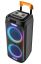Denver TSP-456 Bluetooth trolley speaker with LED light and dual 8