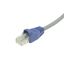 ACT RJ45 boot for 5.5 mm cable 25db Blue