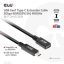 Club3D USB Gen1 Type-C Extension cable 2m Black