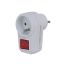 Esperanza ELK301W electrical socket splitter with switch White