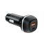 ColorWay Car Charger 2USB (Type-C PD45W + USB QC3.0 18W) 63W Black