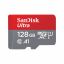 Sandisk 128GB microSDXC Ultra Class 10 UHS-I A1 + adapterrel