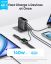ANKER Laptop Charger (140W, 4-Port, PD 3.1) with USB-C braided Cable Black