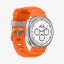 Spigen Silicone Band for Samsung Galaxy Watch 8 46mm/44mm/40mm Orange