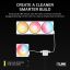 Corsair iCUE LINK RX360 II Unified Frame RGB PWM PC Fans Starter Kit with iCUE LINK System Hub White