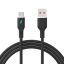 Akyga AK-USB-62 USB-A to USB-C 18W Cable 1m Black