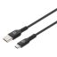 Manhattan USB2.0 Type-A Male to Type-C Male Cable 2m Black