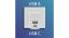 Qoltec GaN 45W Charger White