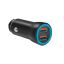 Logilink USB car charger 2x USB-A 10,5W Black