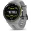 Garmin Approach S70 42mm Black Ceramic Powder Gray Silicone Band (ED)