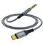 ColorWay USB-C to 3.5 mm mini-Jack Adapter 1.2m Grey
