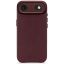Decoded Leather Backcover for iPhone 17 Air Dark Ruby