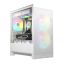 Gamdias Aura GC15M ARGB Tempered Glass White