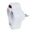 Esperanza ELK311W electrical socket splitter with switch White
