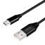 Logilink CU0143 USB 2.0 cable USB-A/M to Micro-USB/M (90°) 0,3m Black