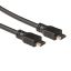 ACT HDMI High Speed v2.0 HDMI-A male - HDMI-A male cable 1m Black