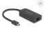 DeLock USB Type-C Network Adapter 2.5 Gigabit LAN 1 x RJ45 ASIX