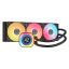 Corsair iCUE LINK TITAN 360 RX LCD Liquid CPU Cooler Black