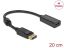 DeLock Adapter DisplayPort 1.2 male to HDMI female 4K Passive Black