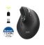 Port Designs Ergo Auditor Ergonomic Wireless Bluetooth Rechargeable Mouse Black