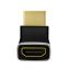 Logilink HDMI adapter 8K/60 Hz Black/Grey