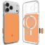 Spigen Ultra Hybrid T MagSafe case for iPhone 18 Pro Max/17 Pro Max Glossy Orange