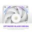 NZXT F120X 120mm Performance RGB Fan White