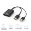 ACT HDMI to DisplayPort adapter 4K@60Hz Black