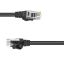 MediaRange CAT5e U-UTP Patch Cable 1m Black