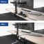 ACT Under-desk extendable cable management tray with clamp mount 43 - 72cm Black