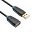 Vention USB-A 2.0/M to USB-A 2.0/F cable 2m Black