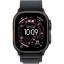 Apple Watch Ultra 3 Cellular 49mm Black Titanium Case with Black Alpine Loop Small