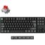 Keychron K8 Ultra 8K Bluetooth / vezeték nélküli magyar Apex Red mechanikus billentyűzet fekete