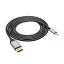 Akyga USB type C/DisplayPort cable 1,8m Black